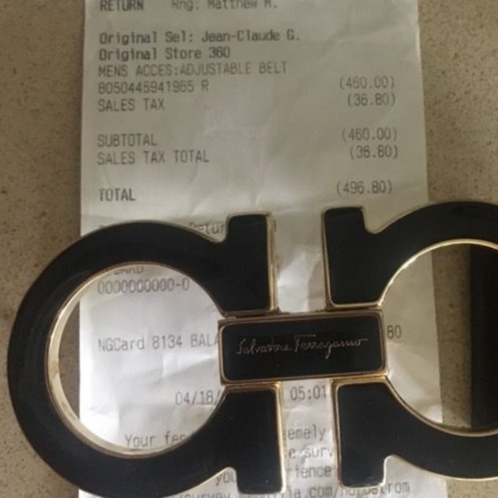 Men’s designer belt